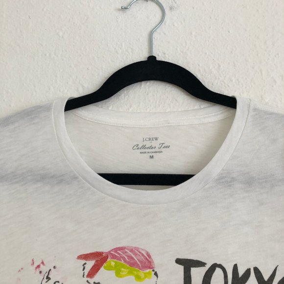SOLD J Crew Collector Tokyo Graphic Tee Size Med - Picture 8 of 8